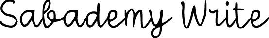 Sabademy Write