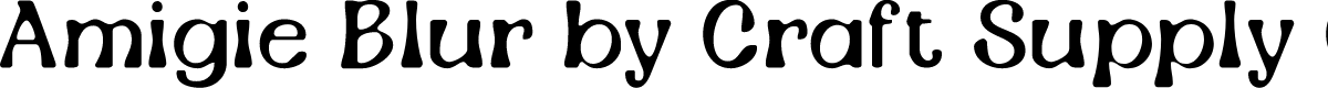 Amigie Blur Demo Regular