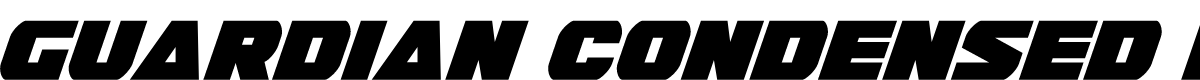 Guardian Condensed Italic