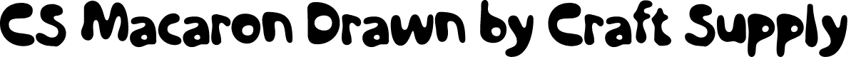 CSMacaronDrawn-Regular Demo