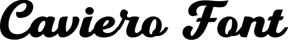 Caviero Font - Free Download