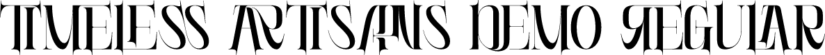 TIMELESS ARTISANS DEMO REGULAR