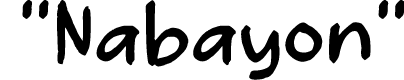  "Nabayon"