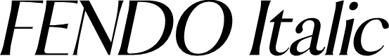 FENDO Italic