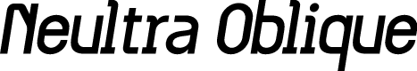 Neultra Oblique