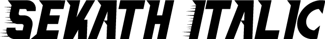 Sekath Italic