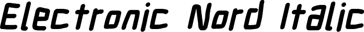 Electronic Nord Italic
