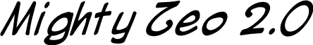 Mighty Zeo 2.0 Italic