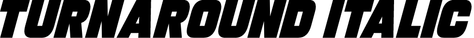 Turnaround Italic
