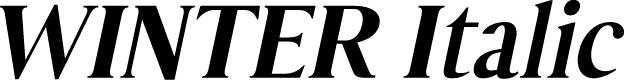 WINTER Italic