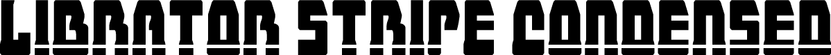 Librator Stripe Condensed