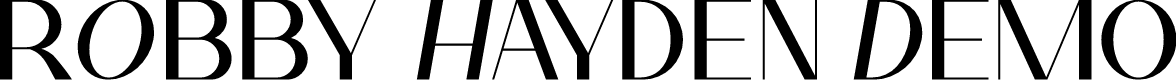 Robby Hayden Demo