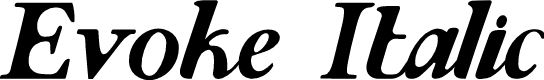 Evoke Italic