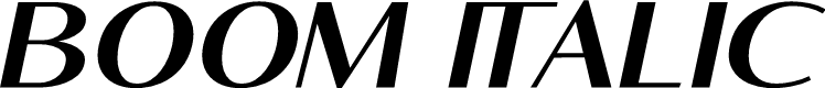 BOOM Italic
