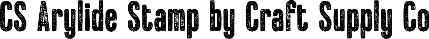 CS Arylide Stamp Regular Demo