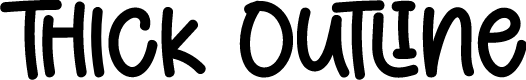 Thick Outline
