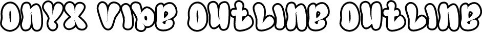 Onyx Vibe Outline Outline