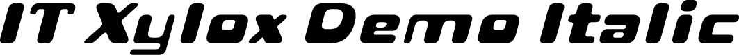 IT Xylox Demo Italic