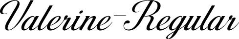 Valerine-Regular