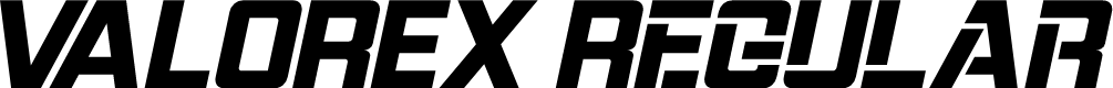 VALOREX Font - Free Download