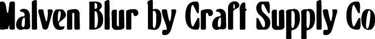 MalvenBlur-Regular