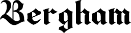 Bergham Black Regular