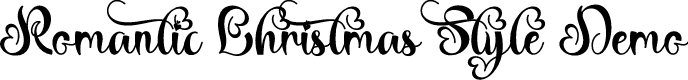 Romantic Christmas Style Demo