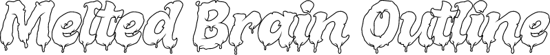 Melted Brain Outline Demo