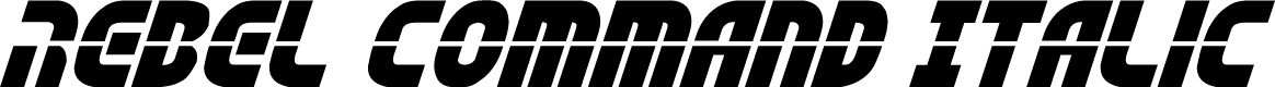 Rebel Command Italic