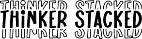 Thinker Stacked