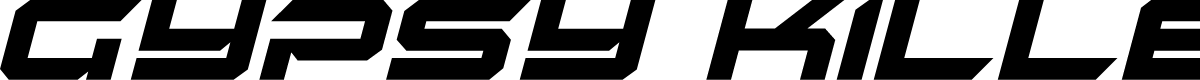 Gypsy Killer Italic