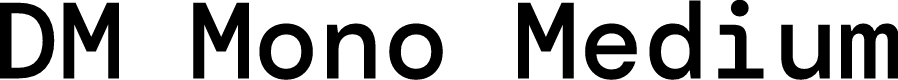 DM Mono Medium