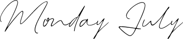 Monday July