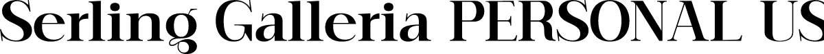 Serling Galleria PERSONAL USE Bold