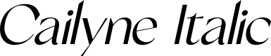Cailyne Italic