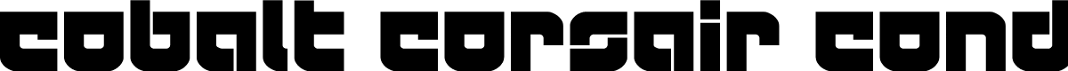 Cobalt Corsair Condensed