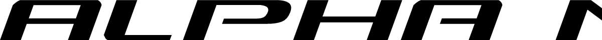 Alpha Men Italic