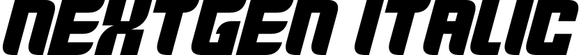 Nextgen Italic