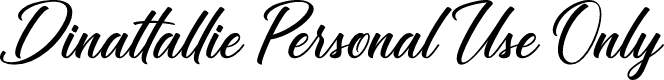 Dinattallie Personal Use Only