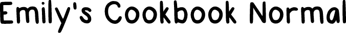 Cookbook Normal Regular