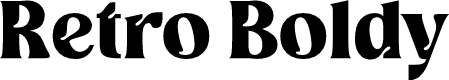 Retro Boldy Regular