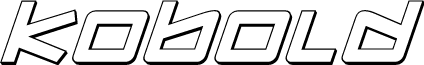 Kobold 3D Italic