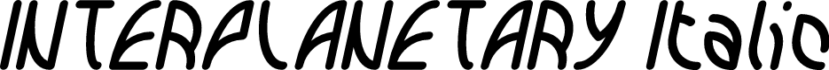INTERPLANETARY Italic