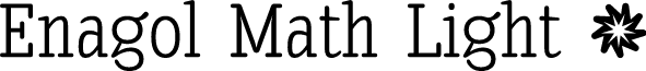 Enagol Math Light