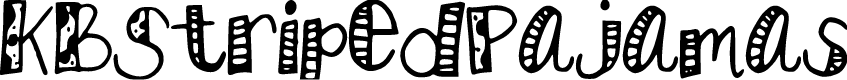 KBStripedPajamas
