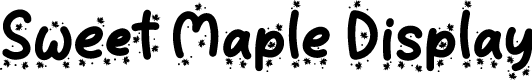 Sweet Maple Display - Personal Use