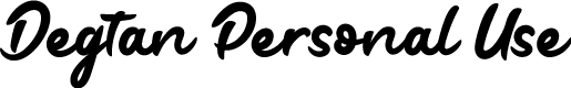 Degtan Personal Use