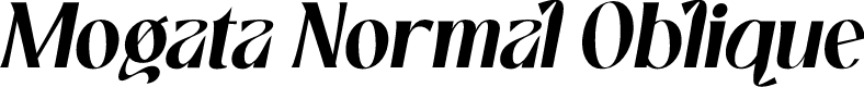 Mogata Normal Oblique