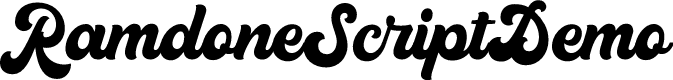 RamdoneScriptDemo