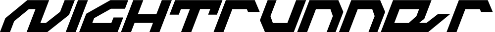 Nightrunner Condensed Italic